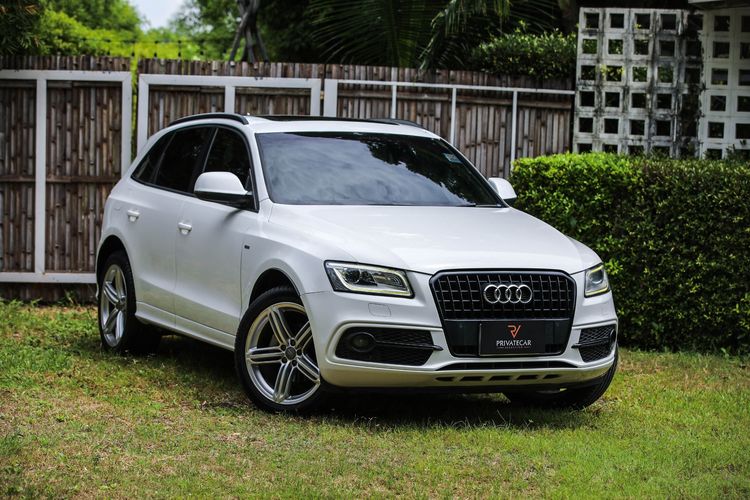 รถ Audi Audi Q5  2.0 TFSI Quattro 4WD สี ขาว