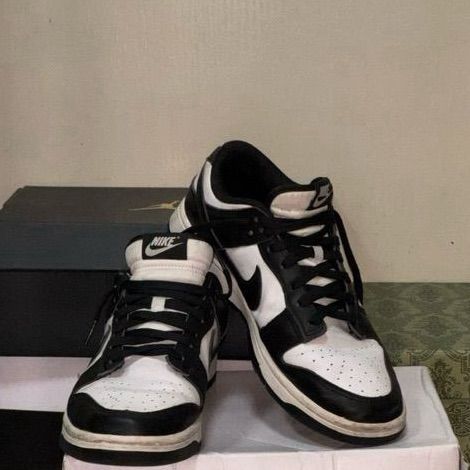⁠👟 Nike Dunk Low Panda (แท้ 100%) Size 42EU / 8.5US