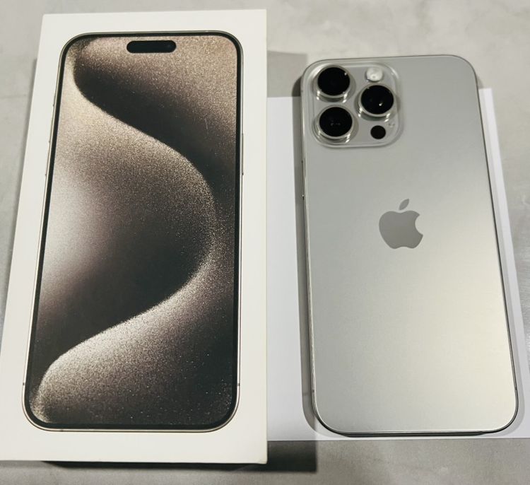 256 GB Iphone 15 Pro Max 256 G เครื่องไทย รับแลกเทิร์น