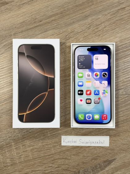 iPhone 16 pro 128 GB สี Desert Titanium รูปที่ 2