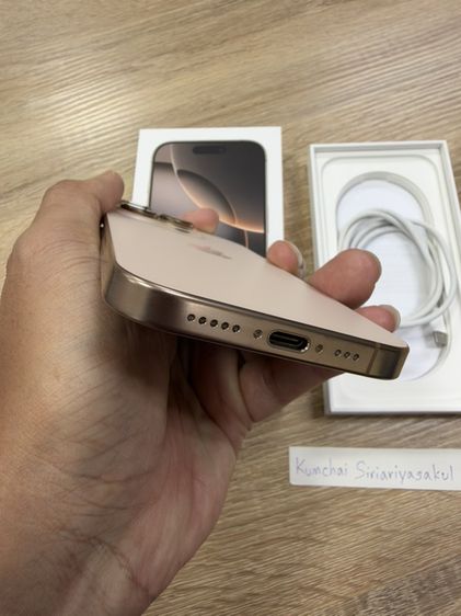 iPhone 16 pro 128 GB สี Desert Titanium รูปที่ 4