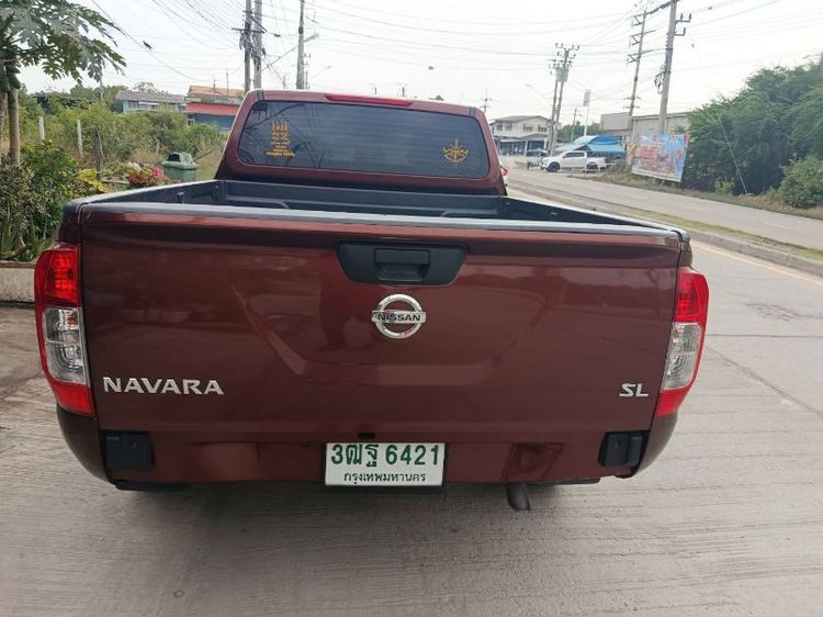 Nissan Navara 2021 2.5 SL Pickup ดีเซล เกียร์ธรรมดา แดง รูปที่ 3