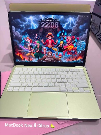 MacBook Neo 512gb สภาพใหม่ ชาร์จ 2 รอบ