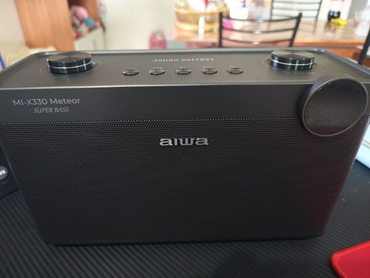 ขายลำโพงบลูทูล aiwa 60w มีกล่องให้พร้อม แบตไม่เสื่อม สนใจ0848285351 รูปที่ 5