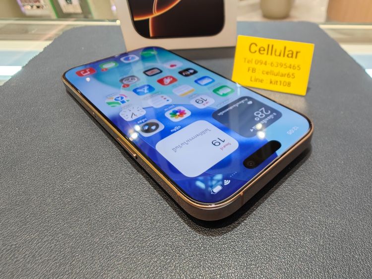 iPhone 16 Pro 256GB เครื่องไทย สภาพสวยมาก ครบกล่อง รับผ่อนบัตร รูปที่ 9