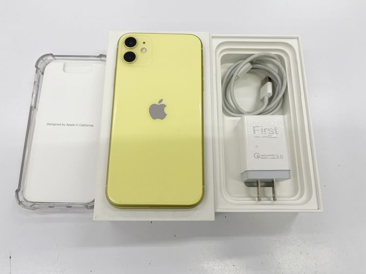 Iphone 11 64 GB ครบ สภาพสวย แบต 75 สแกนได้ ไม่เคยซ่อม ราคาถูกใจ