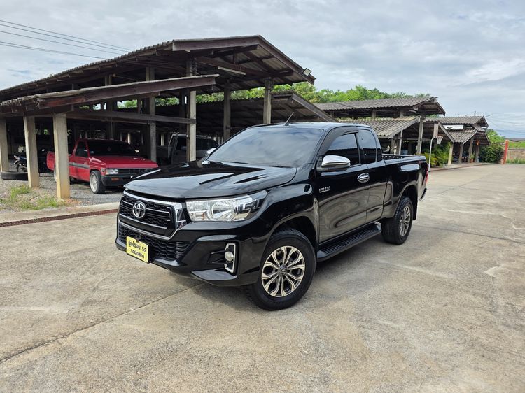 Toyota Hilux Revo 2018 2.4 E Prerunner Pickup ดีเซล ไม่ติดแก๊ส เกียร์อัตโนมัติ ดำ รูปที่ 2