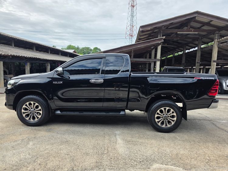 Toyota Hilux Revo 2018 2.4 E Prerunner Pickup ดีเซล ไม่ติดแก๊ส เกียร์อัตโนมัติ ดำ รูปที่ 4
