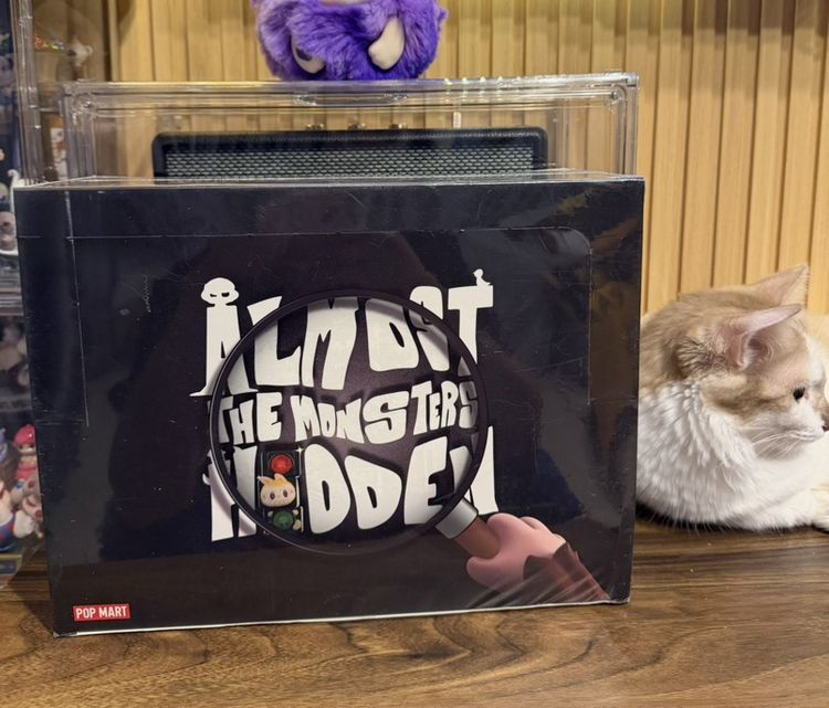 Labubu Monster Almost Popmartของแท้ยกกล่อง