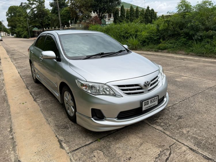 Toyota Corolla 2012 1.6 Sedan เบนซิน ไม่ติดแก๊ส เกียร์อัตโนมัติ เทา รูปที่ 3
