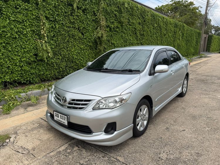 Toyota Corolla 2012 1.6 Sedan เบนซิน ไม่ติดแก๊ส เกียร์อัตโนมัติ เทา