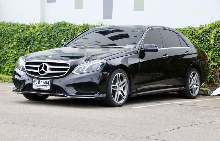 รถ Mercedes-Benz E-Class E300 2.2 BlueTEC Hybrid AMG Dynamic สี ดำ