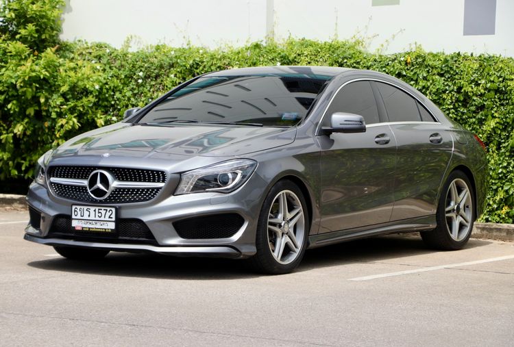 Mercedes-Benz CLA-Class 2014 CLA250 AMG Sedan เบนซิน ไม่ติดแก๊ส เกียร์อัตโนมัติ เทา