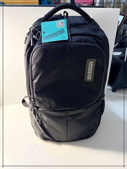 กระเป๋าเป้โน๊ตบุ๊ค American Tourister รุ่น Tech Gear สีดำ ใหม่ มีประกัน