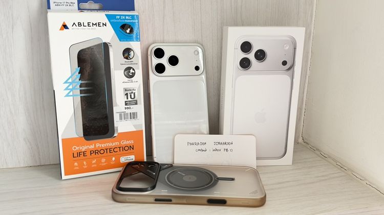 iphone 17 pro max 256GB silver รูปที่ 2
