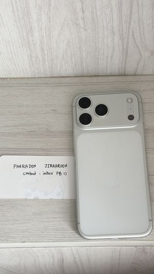 iphone 17 pro max 256GB silver รูปที่ 9