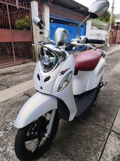 fino 125i (TOP)สีขาวมุก ไมล์น้อยๆ