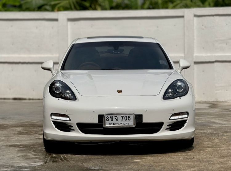 Porsche Panamera 2012 3.0 S Hybrid Sedan ไฮบริด ไม่ติดแก๊ส เกียร์อัตโนมัติ ขาว รูปที่ 2