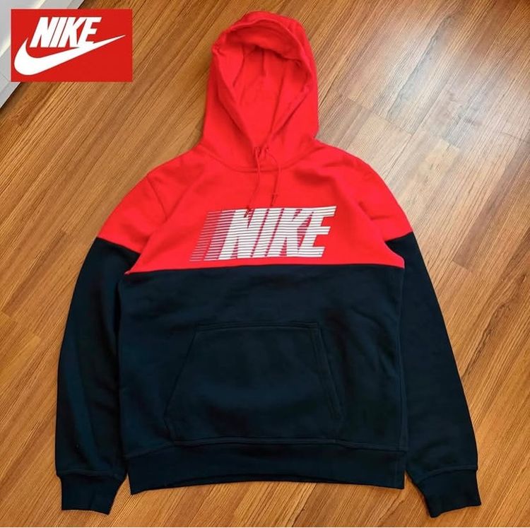 แดง แขนยาว เสื้อแจ็คเก็ต | เสื้อคลุม อื่นๆ เสื้อ Nike ฮู้ด 