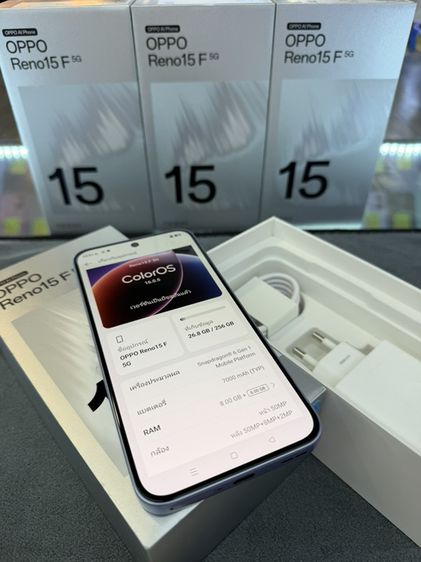 Oppo Reno15F Ram8/256 แท้ศูนย์ไทย รูปที่ 9