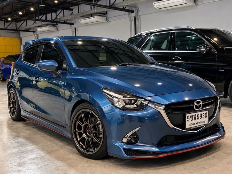 รถ Mazda Mazda 2 1.3 High Plus สี น้ำเงิน