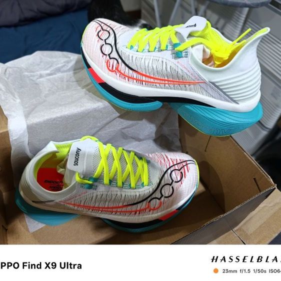 รองเท้าวิ่ง อื่นๆ ผู้ชาย ขาว Saucony Endorphin elite 2