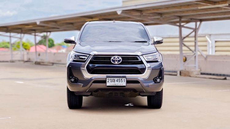 Toyota Hilux Revo 2022 2.4 Prerunner Mid Pickup ดีเซล ไม่ติดแก๊ส เกียร์อัตโนมัติ เทา