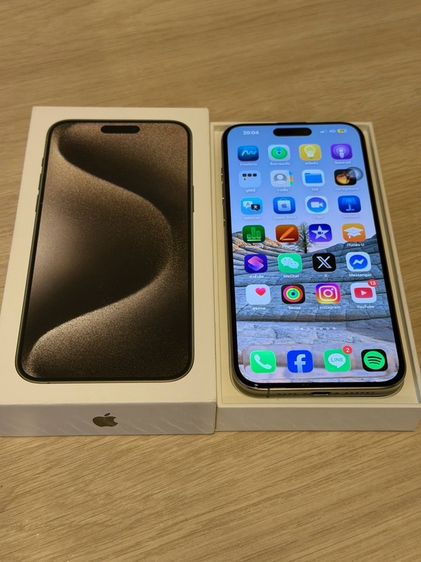 iPhone 15 Pro Max ความจุ 256 GB สี Natural Titanium