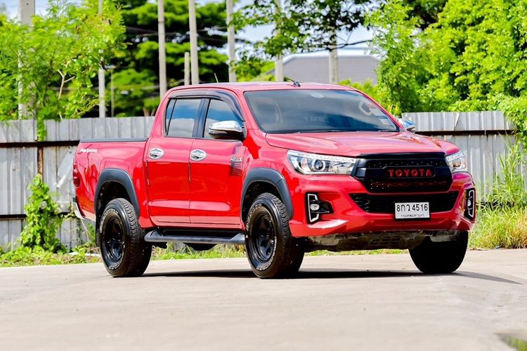 Toyota Hilux Revo 2019 2.4 E Prerunner Pickup ดีเซล ไม่ติดแก๊ส เกียร์อัตโนมัติ แดง
