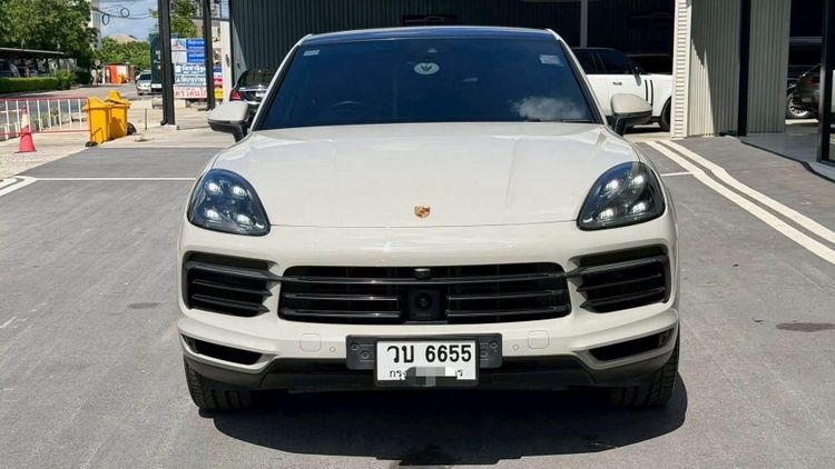 Porsche Cayenne 2021 3.0 E-Hybrid Coupé 4WD Utility-car ปลั๊กอินไฮบริด (PHEV) ไม่ติดแก๊ส เกียร์อัตโนมัติ เบจ