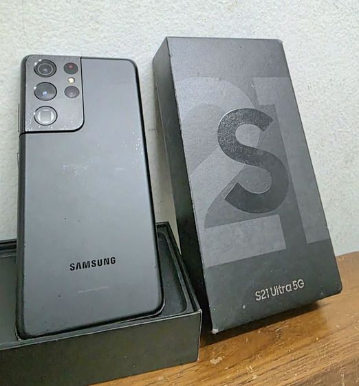 ซัมฅุง S21 Ultra5g สภาพดี 99% เดิม ไกลลื่น ไวมาก