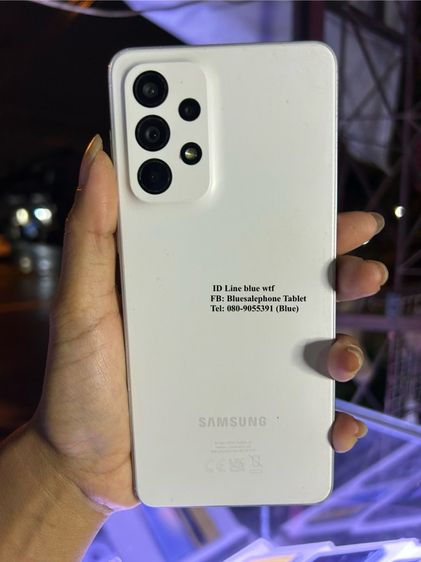 อื่นๆ 128 GB Samsung A33 5G จอ6.4นิ้ว Rom128 Ram6 กล้อง4เลนส์เครื่องเดิมๆสแกนนิ้วใต้จอได้ สภาพสวย ใช้งานปกติ ได้ทุกแอพทุกซิม