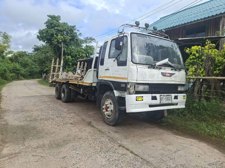 HINO 10  ล้อ ขายเทลเลอรถเกี่ยว เครื่องEH700-168แรง เบรคทิฟฟี่ พวงมาลัยพาวเวอ ใช้งานปกติ เล่มพร้อม
