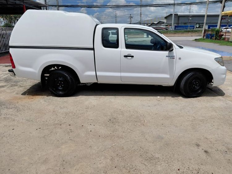 Toyota Hilux Vigo 2009 2.5 J Pickup ดีเซล เกียร์ธรรมดา ขาว รูปที่ 4