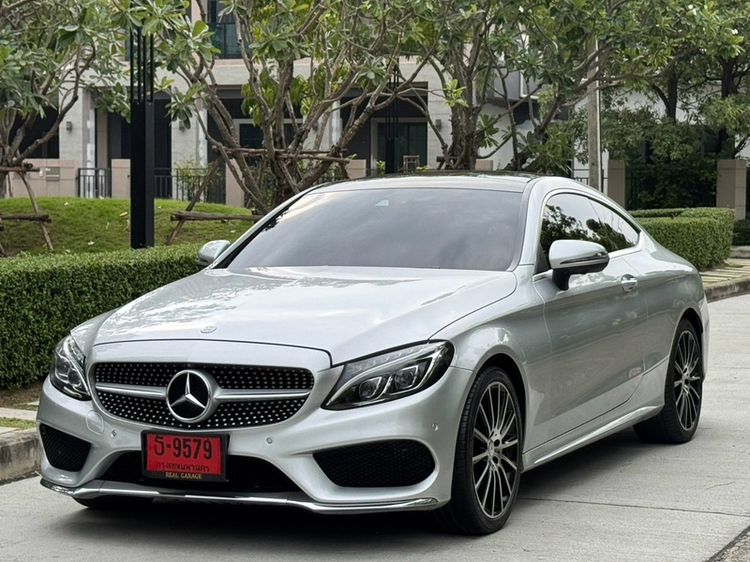 Mercedes-Benz C-Class 2017 C250 Sedan เบนซิน ไม่ติดแก๊ส เกียร์อัตโนมัติ เทา