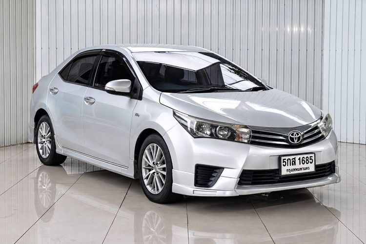 Toyota Altis 2017 1.6 G Sedan เบนซิน ไม่ติดแก๊ส เกียร์อัตโนมัติ เทา รูปที่ 2