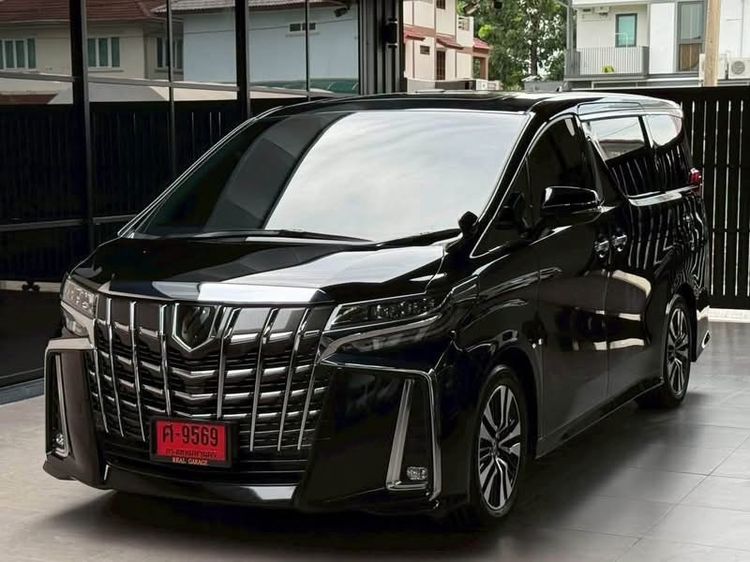 รถ Toyota Alphard 2.5 S C-Package สี ดำ