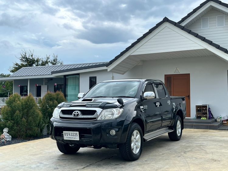 รถ Toyota Hilux Vigo 3.0 G 4X4 VN Turbo สี ดำ