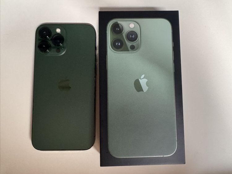 iPhone 13 Pro Max สีเขียว พร้อมกล่อง