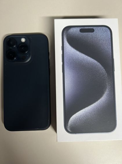 iPhone 15 Pro ความจุของเครื่อง (128GB)สภาพเครื่องและสุขภาพแบตเตอรี่ครบ