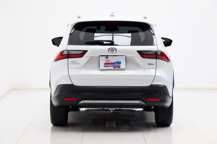 Toyota Yaris Cross 2023 1.5 HEV Premium Luxury Utility-car ไฮบริด ไม่ติดแก๊ส เกียร์อัตโนมัติ ขาว รูปที่ 3
