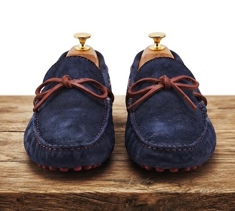 TOD’S Mocassino Gommino Laccetto Gommino) Driving Shoes รูปที่ 3