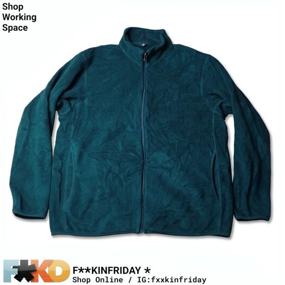 เสื้อคลุมกันหนาว Uniqlo Zip Size XL สภาพใหม่มาก