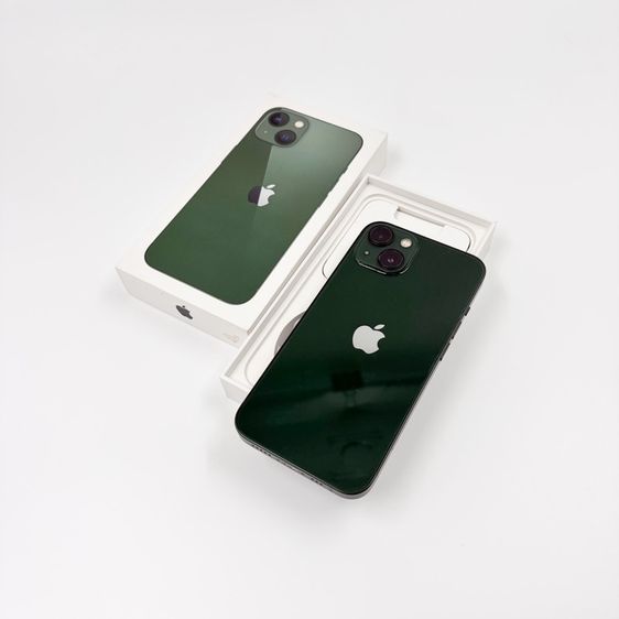 256 GB iPhone 13 256GB สี Green เครื่องศูนย์ไทย เครื่องมีรอยเล็กน้อย สุขภาพแบต 73% ใช้งานปกติ