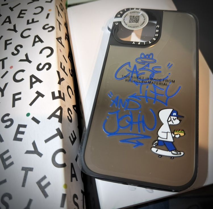CASETiFY AND JOHN (graffiti) iPhone 17 Mirror Case MagSafe เคสไอโฟน 17