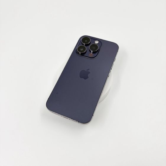 iPhone 14 Pro 128GB สี Deep Purple เครื่องศูนย์ไทย เครื่องมีรอยเล็กน้อย สุขภาพแบต 71% ใช้งานปกติ