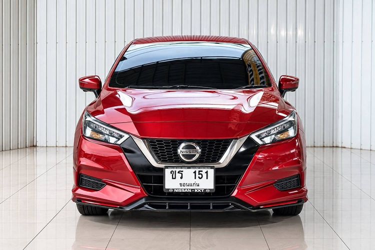 Nissan Almera 2020 1.0 V Sedan เบนซิน ไม่ติดแก๊ส เกียร์อัตโนมัติ แดง