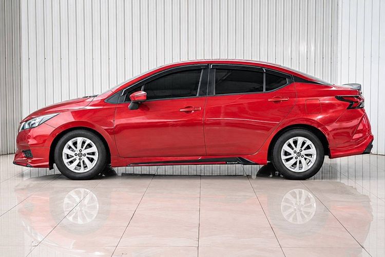 Nissan Almera 2020 1.0 V Sedan เบนซิน ไม่ติดแก๊ส เกียร์อัตโนมัติ แดง รูปที่ 4