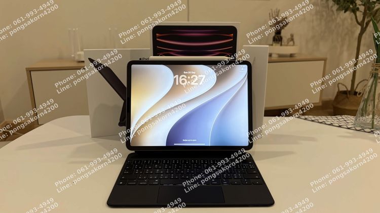 iPad Pro M2 ขนาด 11 ความจุ 128GB WIFI มือสอง อุปกรณ์ + ของแถมยกชุด
