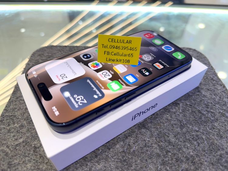 iPhone 17 Pro 256GB สวยไร้รอย เครื่องไทย ครบกล่อง รับผ่อน รูปที่ 4